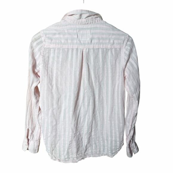 Rails Charli Striped Button-Up Women’s Top Size Small - Picture 4 of 11